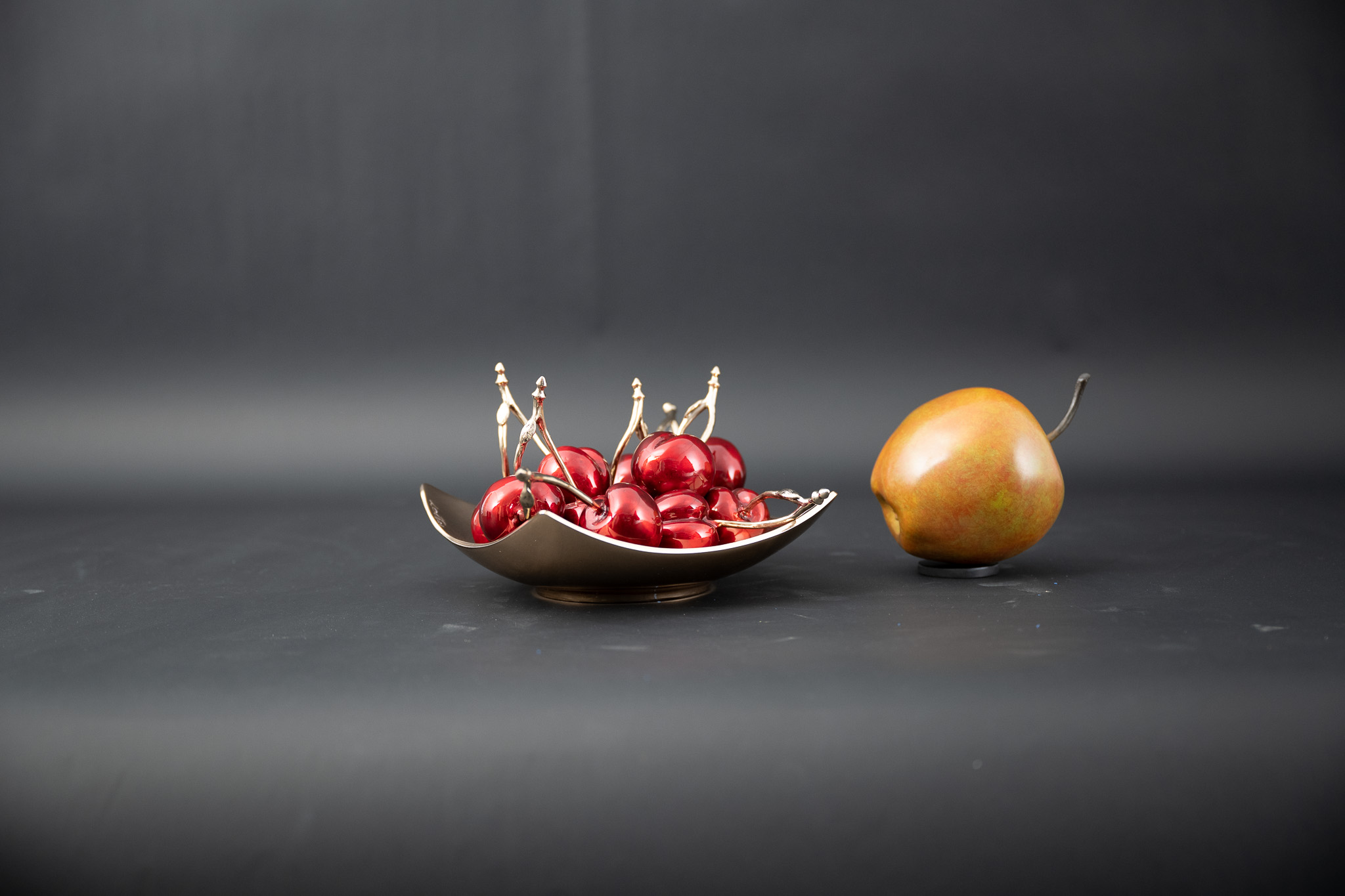 On the table